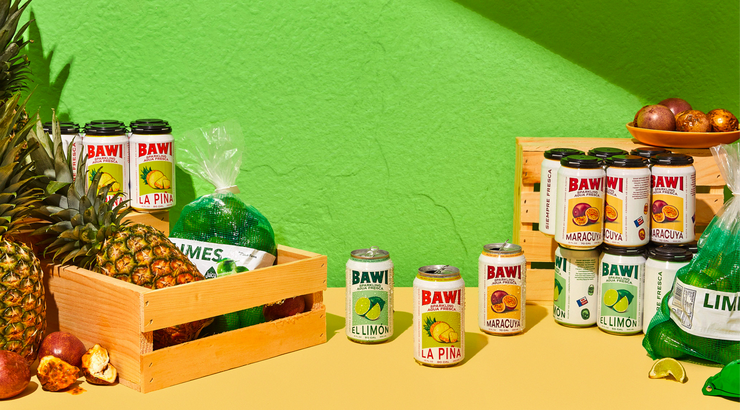 An image of Bawi cans on a table